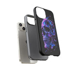 Holographic Skull Phone Case, Shattered Glass Iridescent Cover