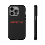 Camaro IROC-Z Retro Sunset Stripe Emblem Tough Phone Case Cover Gift