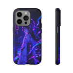 Neon Shrine Maiden phone case | Tough Case, anime vaporwave