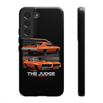 1969 GTO Judge Orange Muscle Car Tough Phone Case Cover Gift