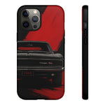 1968 Charger Triple Black Muscle Car Tough Phone Case