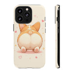 Corgi Chibi Kawaii Pet Dog Breed Art Tough Phone Case