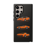Orange Miura Classic Supercar Tough Phone Case - 3 View