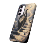 Piano Cat walking on keys Tough Case | Phone cover, musical cat art