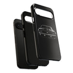 1969 Camaro Black Restomod Front Tough Phone Case Cover Gift