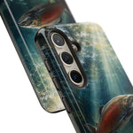 Salmon River Fishing Phone Case, Sunlit Current Cover
