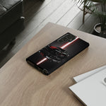Camaro ZL1 Phone Case, Black Red Racing Stripe Studio Cover, Gift