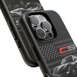 Black C5 Phone Case American Sports Car Tough Cover Gift