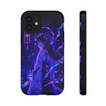 Neon Shrine Maiden phone case | Tough Case, anime vaporwave