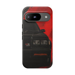 GNX Black Ember Red Tough Phone Case