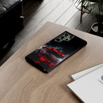 Z06 C8 Phone Case, Red Smoke Studio Reflection Cover