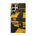 Z28 Yellow Camaro Retro Poster Tough Phone Case