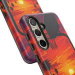 Basketball Court Sunset Phone Case | Tough Phone Case