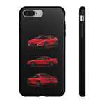 Red MR2 JDM Sports Car Phone Case Tough Multi View