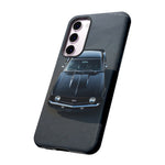 1969 Camaro SS Black Overhead Tough Phone Case Cover Gift Art