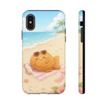 Taiyaki Beach Day Kawaii Tough Phone Case