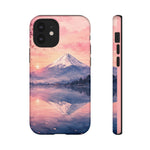 Mount Fuji Dawn Reflection Art Tough Phone Case
