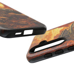 Land Cruiser FJ40 Classic 4x4 Red Rock Canyon Art Tough Phone Case