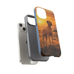 Rhodesian Ridgeback African Savanna Art Tough Phone Case