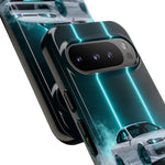 White S15 Silvia Neon Fog Drift Tough Phone Case