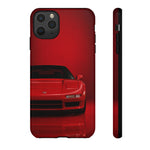 Red NSX Phone Case, 90s JDM Supercar Legend Tough Cover, Mens Gift