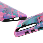 Neon Cyber Geisha phone case | Tough Case