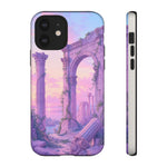 Roman Ruins Pastel Sky Vaporwave Art Tough Phone Case