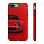 Red Supra Phone Case, MK4 90s JDM Legend Tough Protective Cover for Men