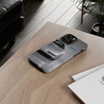 Silver C4 ZR1 Front View phone case | tough case for Vette Drivers