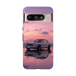 Silver Hakosuka Skyline Mirror Lake Tough Phone Case