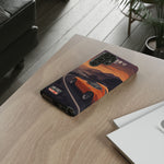 Datsun 240Z Classic JDM Sports Car Sunset Art Tough Phone Case