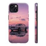 Silver Hakosuka Skyline Mirror Lake Tough Phone Case