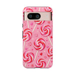 Candy Swirl Lollipop Art Tough Phone Case