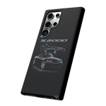 Black S2000 Roadster Collage JDM Tough Phone Case Cover Gift