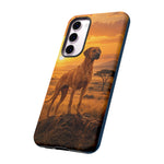 Rhodesian Ridgeback African Savanna Art Tough Phone Case