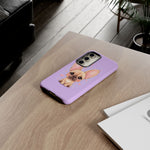 French Bulldog Bat Ears Kawaii Pet Dog Art Tough Phone Case