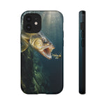 Walleye Jig Strike Phone Case Freshwater Fishing Gift for Anglers