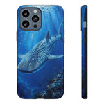 Whale Shark Phone Case, Sunlit Spotted Pattern Cover