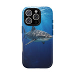 Tiger Shark Phone Case, Dappled Blue Water Tough Cover