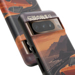 Datsun 240Z Classic JDM Sports Car Sunset Art Tough Phone Case