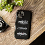 Silver Prelude Sports Coupe Tough Phone Case for JDM Fans
