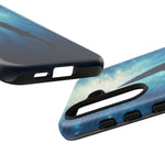Barracuda Silhouette Phone Case, Sunlit Marine Art Tough Cover