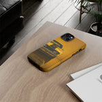 Classic Camaro SS Phone Case, Yellow 69 Muscle Car Cover, Gift for Guys