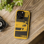 S2000 Spa Yellow Retro 90s JDM Car Tough Phone Case