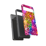 Rainbow Leopard 90s Tough Phone Case