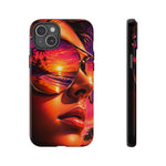 Sunset Reflection Sunglasses Retrowave 80s phone case