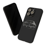 1969 Camaro Black Restomod Front Tough Phone Case Cover Gift