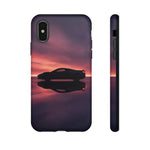 C8 Sunset Silhouette Phone Case Tough Protective Case