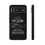 1972 El Camino SS Triple View Classic Tough Phone Case Cover