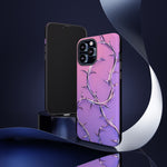 Chrome Thorn Vine Phone Case Vaporwave Tough Cover